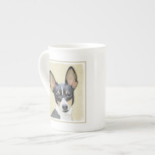 Schilderen van de speelgoed fox-terger - Kute Orig Porselein Kop