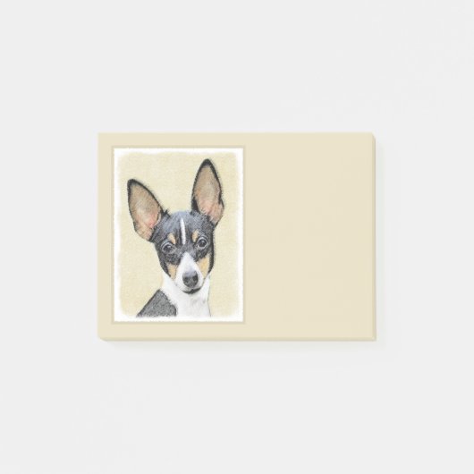 Schilderen van de speelgoed fox-terger - Kute Orig Post-it® Notes (Voorkant)