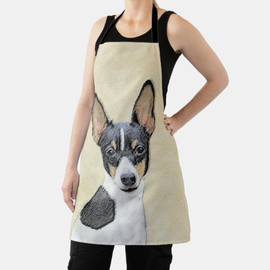 Schilderen van de speelgoed fox-terger - Kute Orig Schort (Insitu)