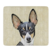 Schilderen van de speelgoed fox-terger - Kute Orig Snijplank (Voorkant)