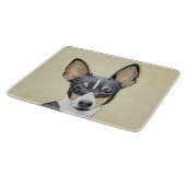 Schilderen van de speelgoed fox-terger - Kute Orig Snijplank (Hoek)