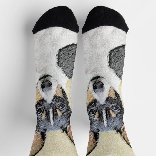 Schilderen van de speelgoed fox-terger - Kute Orig Sokken (Top)