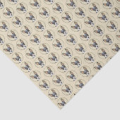 Schilderen van de speelgoed fox-terger - Kute Orig Tissuepapier (Detail)