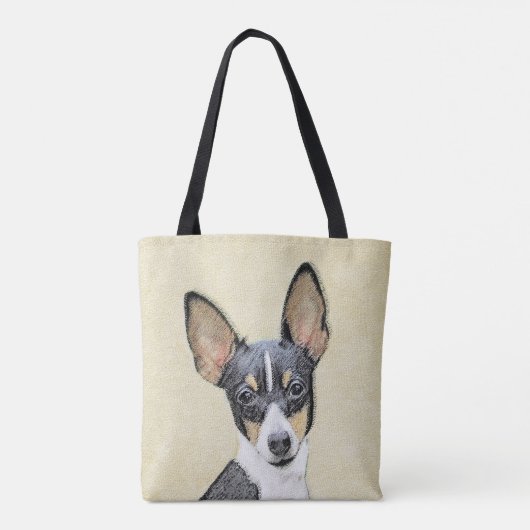 Schilderen van de speelgoed fox-terger - Kute Orig Tote Bag (Achterkant)