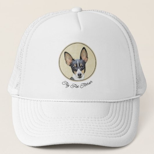 Schilderen van de speelgoed fox-terger - Kute Orig Trucker Pet (Voorkant)