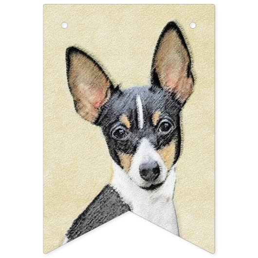 Schilderen van de speelgoed fox-terger - Kute Orig Vlaggetjes (Eerste vlag)