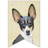 Schilderen van de speelgoed fox-terger - Kute Orig Vlaggetjes (Derde vlag)