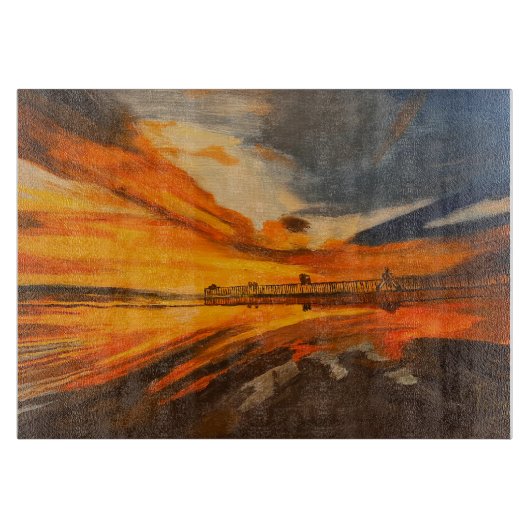 Schilderen van de spier, La Jolla, CA Snijplank (Voorkant)