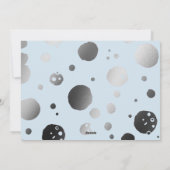 Schilderen van de stad Nieuwjaar Foto Feestdagenkaart (Achterkant)