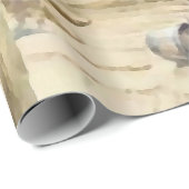 "Schilderen van de stad rood" Westerne kunst van F Cadeaupapier (Rol Hoek)