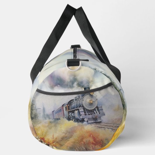 Schilderen van de stoomtrein plunjezak (Rechts)