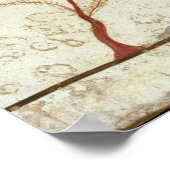 Schilderen van de tomb van de duiker in het zuiden poster (Hoek)