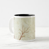 Schilderen van de tomb van de duiker in het zuiden tweekleurige koffiemok (Voorkant links)