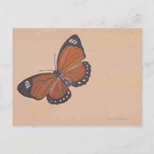 Schilderen van de vlinder briefkaart