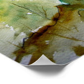 Schilderen van de vuurtoren van St Augustine Flori Poster (Hoek)