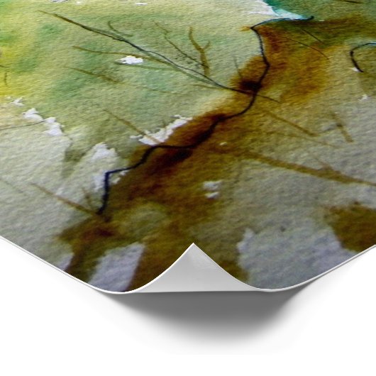 Schilderen van de vuurtoren van St Augustine Flori Poster (Hoek)