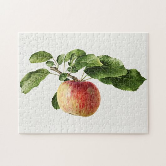 schilderen van de Waterverf van appelfruit Legpuzzel (Horizontaal)
