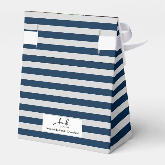 Schilderen van de Waterverf van de Housewarming St Bedankdoosjes (Achterkant)