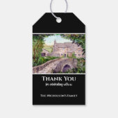 Schilderen van de Waterverf van de Housewarming St Cadeaulabel (Achterkant)