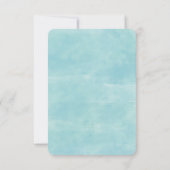 Schilderen van de Waterverf van watervallen en ber Bedankkaart (Achterkant)