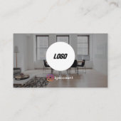 Schilderen van diensten uw Logo hier Visitekaartje (Achterkant)