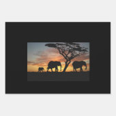 Schilderen van dieren Vlakpapier Reeks 3 Inpakpapier Vel (Voorkant 3)