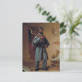  schilderen van een beetje oorlogsgeschiedenis: Re Briefkaart (Staand voorkant)