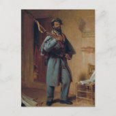  schilderen van een beetje oorlogsgeschiedenis: Re Briefkaart (Voorkant)