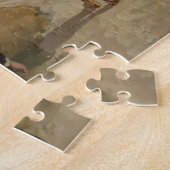  schilderen van een honkbalspel (1887) legpuzzel (Zijkant)