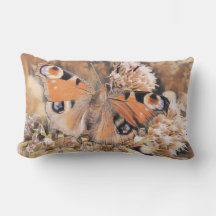 Schilderen van een oranje vlinder op bloemen