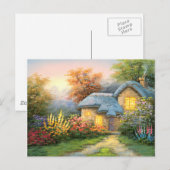 Schilderen van een privé-uitrusting briefkaart (Voorkant / Achterkant)