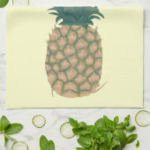 Schilderen van een vers anananasetkeukenhanddoeken theedoek (Gevouwen)