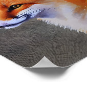 Schilderen van een vossendier poster (Hoek)