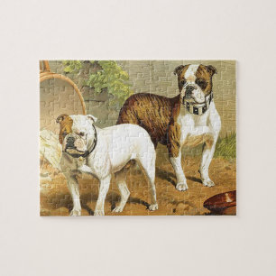  schilderen van Engelse Bulldogs Legpuzzel