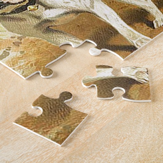 schilderen van Engelse Bulldogs Legpuzzel (Zijkant)