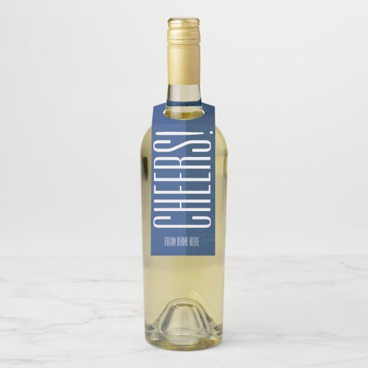 Schilderen van fles ophanglabels flessenhanger (Op fles)