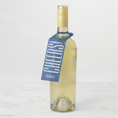 Schilderen van fles ophanglabels flessenhanger (Schuin)