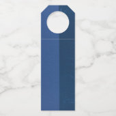 Schilderen van fles ophanglabels flessenhanger (Achterkant)