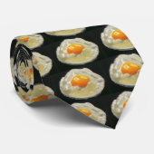 Schilderen van gedroogde eieren op zwarte achtergr stropdas (Opgerold)