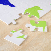 Schilderen van gekleurde vogels door Chariklia Zar Legpuzzel (Zijkant)