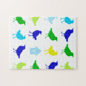 Schilderen van gekleurde vogels door Chariklia Zar Legpuzzel (Horizontaal)