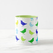 Schilderen van gekleurde vogels door Chariklia Zar Mok (Midden)