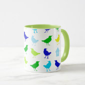 Schilderen van gekleurde vogels door Chariklia Zar Mok (Voorkant rechts)