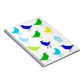 Schilderen van gekleurde vogels door Chariklia Zar Notitieboek (Rechterzijde)