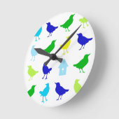 Schilderen van gekleurde vogels door Chariklia Zar Ronde Klok (Hoek)