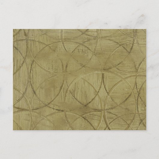 Schilderen van gekoppelde cirkels door Jennifer Go Briefkaart (Voorkant)