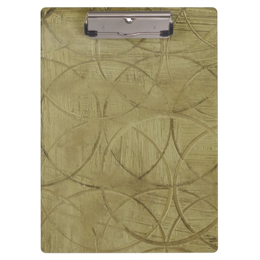 Schilderen van gekoppelde cirkels door Jennifer Go Klembord (Voorkant)