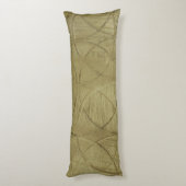 Schilderen van gekoppelde cirkels door Jennifer Go Lichaamskussen (Achterkant (Verticaal))