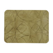 Schilderen van gekoppelde cirkels door Jennifer Go Magneet (Horizontaal)