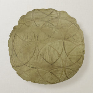 Schilderen van gekoppelde cirkels door Jennifer Go Rond Kussen